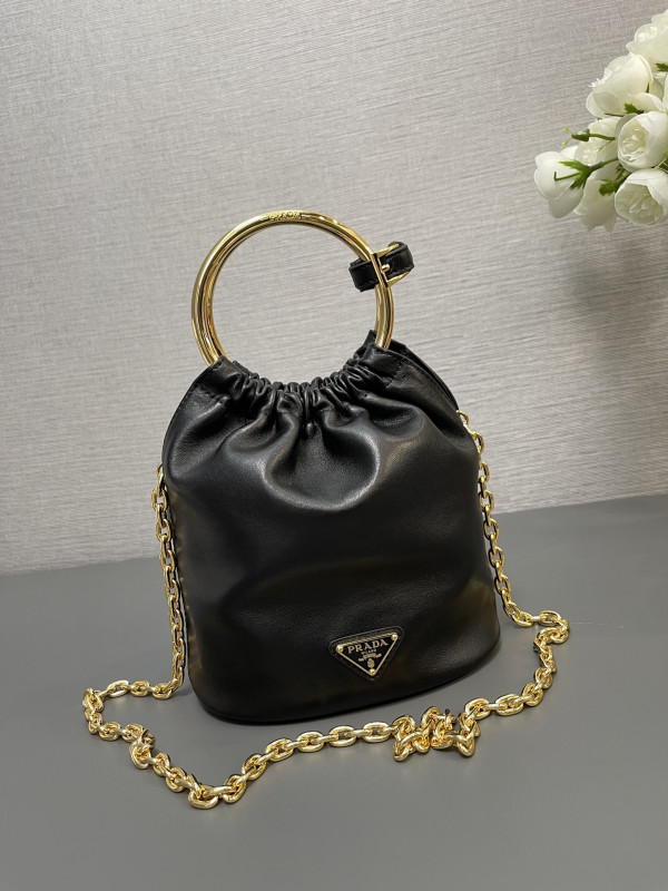 Pra*a nappa leather mini bag