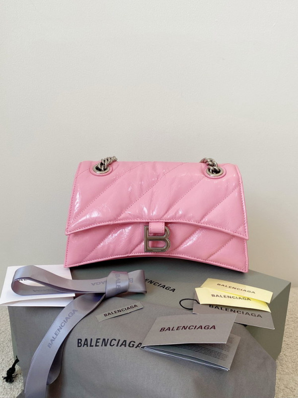 Ba*len*cia*ga crush small chain bag