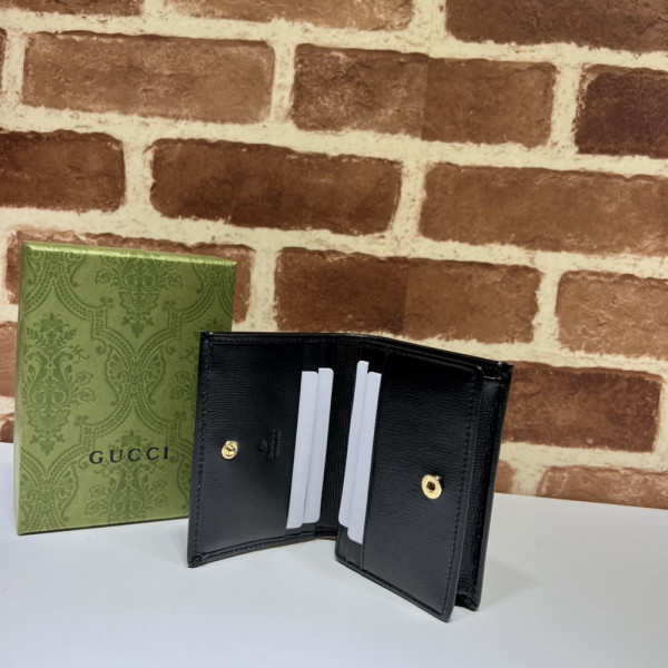 G*u*i horsebit 1955 card case wallet