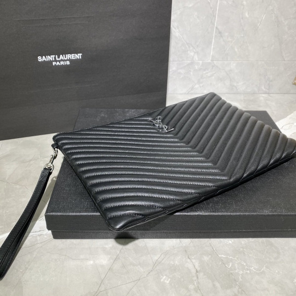 YSL MONOGRAM CLUTCH